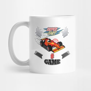 F1 Racing design Red Mug